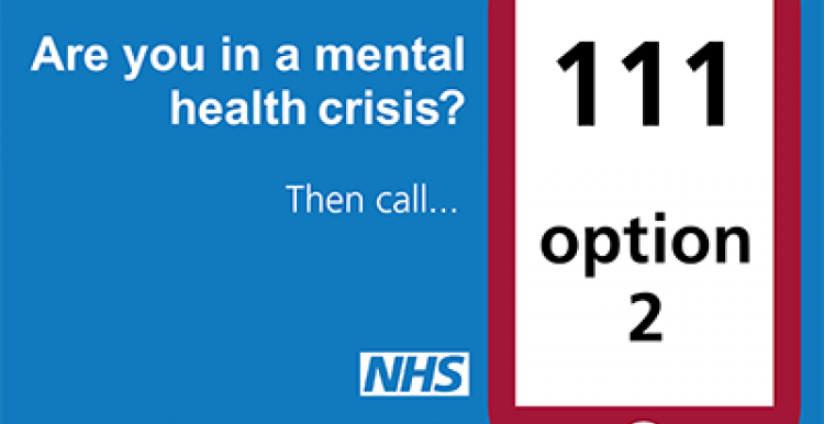 graphic of NHS 111 number
