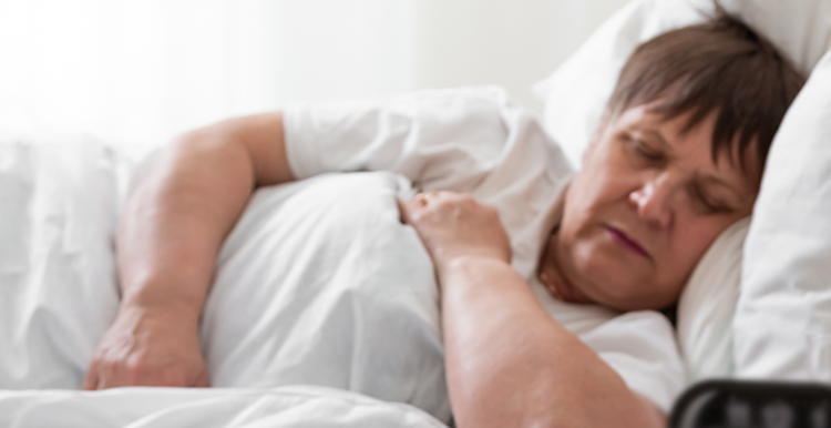 Help improve services for people with long-Covid Woman sleeping in bed during day
