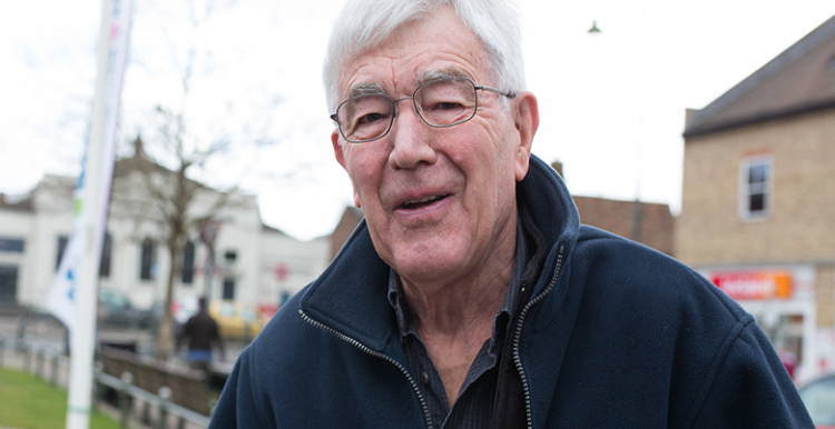 picture of man looking at camera