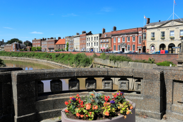 A photo of Wisbech town centre