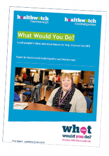 cover of what would you do report